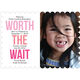 Pink Worth The Wait Photo Adoption Announcements Image 5 of 6